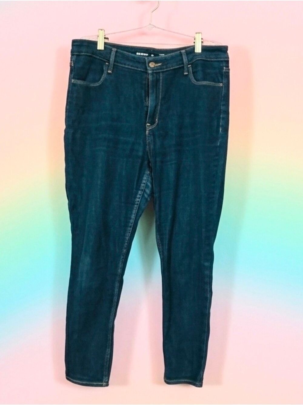 Old Navy High Rise Super Skinny Jeans Size 14 Short